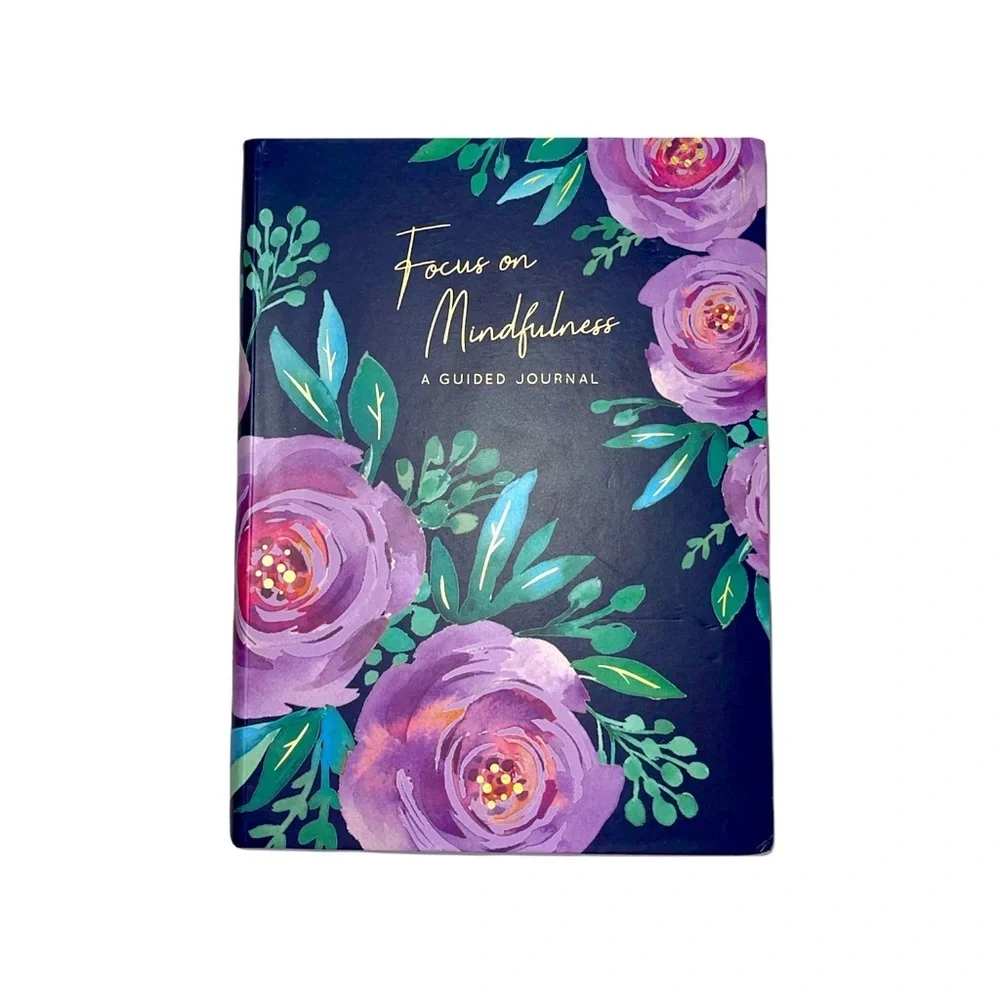 KATE WINDGATE DESIGNS Focus on Mindfulness A Guided Journal with 368 Pages NWT